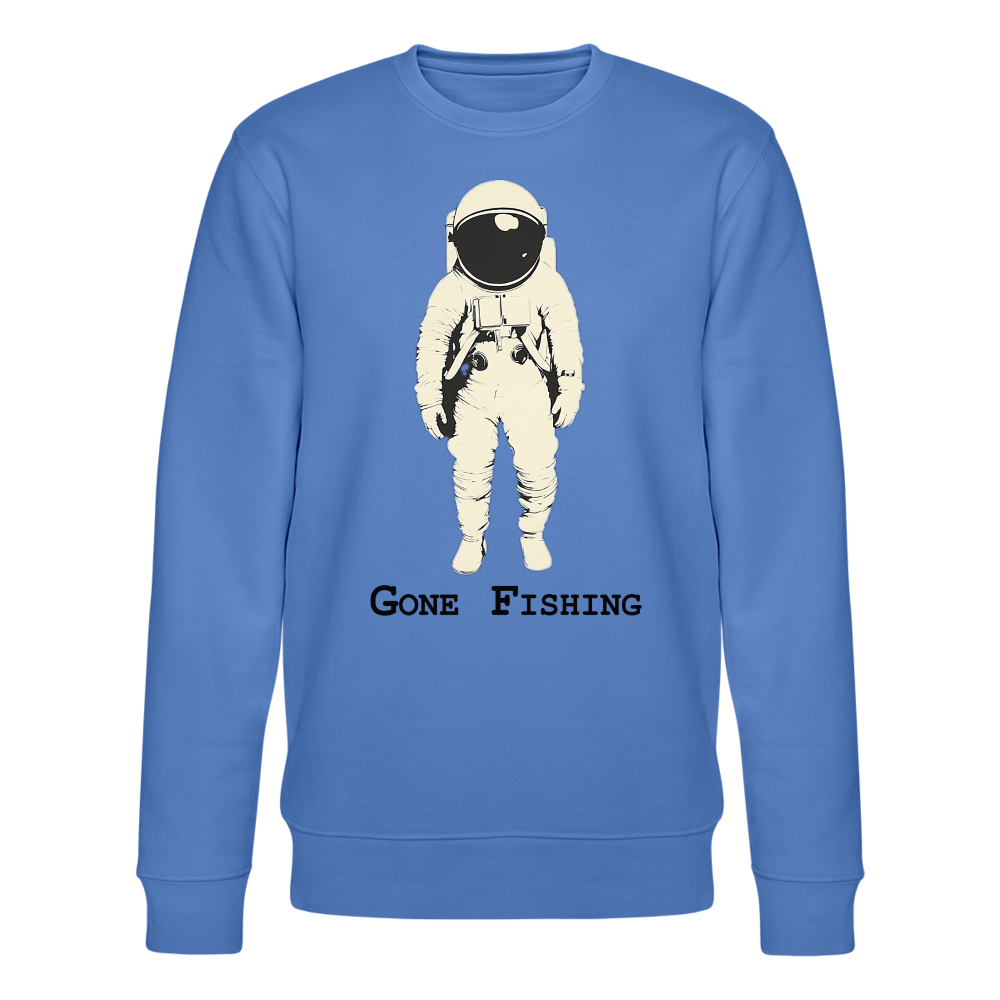 Drifting Beyond – Gone Fishing, Ekologisk sweatshirt CHANGER unisex från Stanley/Stella - blå