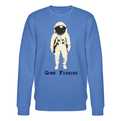 Drifting Beyond – Gone Fishing, Ekologisk sweatshirt CHANGER unisex från Stanley/Stella - blå