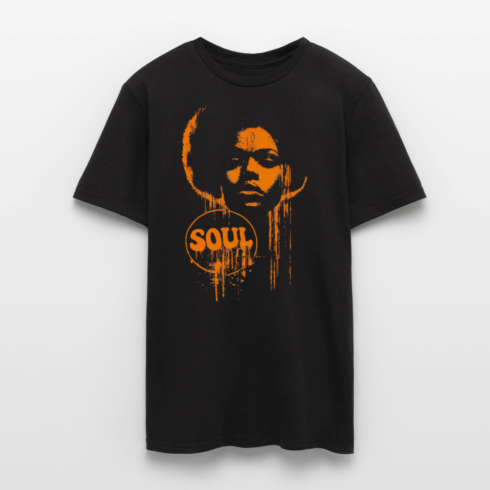SOUL GLOW, T-shirt unisex - svart