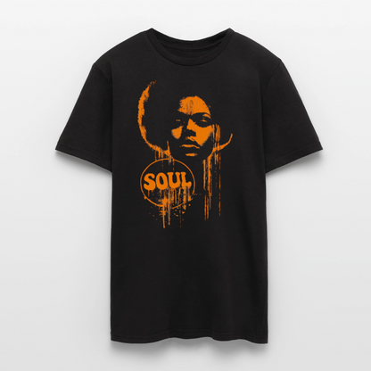 SOUL GLOW, T-shirt unisex - svart