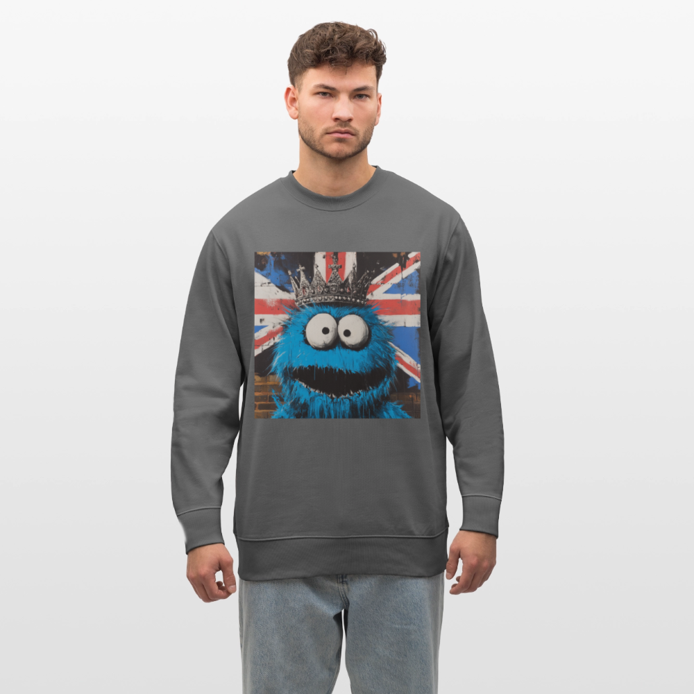 Monsters & Monarchs, Ekologisk sweatshirt CHANGER unisex från Stanley/Stella - kolgrå