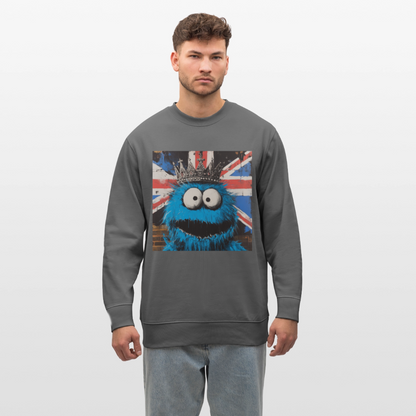 Monsters & Monarchs, Ekologisk sweatshirt CHANGER unisex från Stanley/Stella - kolgrå