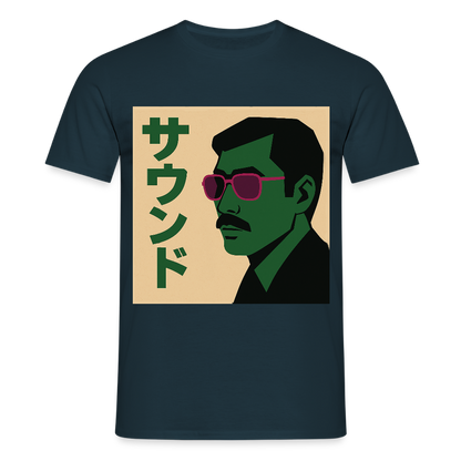 Nippon Sound, T-shirt unisex - marinblå