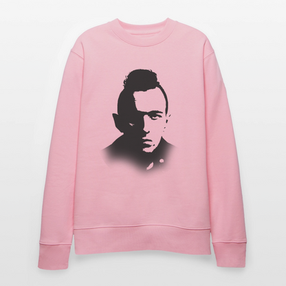 Stencil of Rebellion, Ekologisk sweatshirt CHANGER unisex från Stanley/Stella - ljusrosa