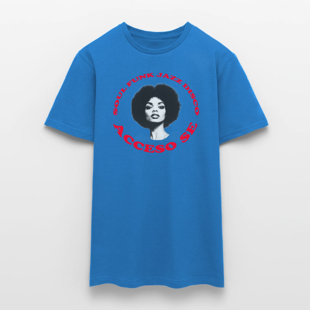 Where Music Lives – Powered by Acceso Family, T-shirt unisex - kungsblå