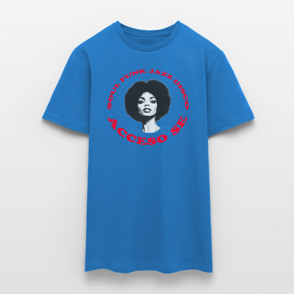 Where Music Lives – Powered by Acceso Family, T-shirt unisex - kungsblå