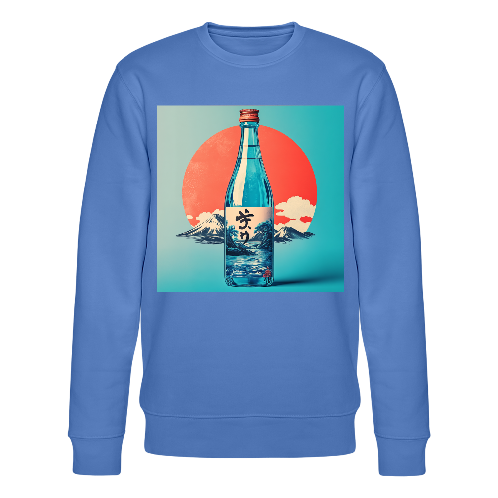 Stillhet i glas, Ekologisk sweatshirt CHANGER unisex från Stanley/Stella - blå