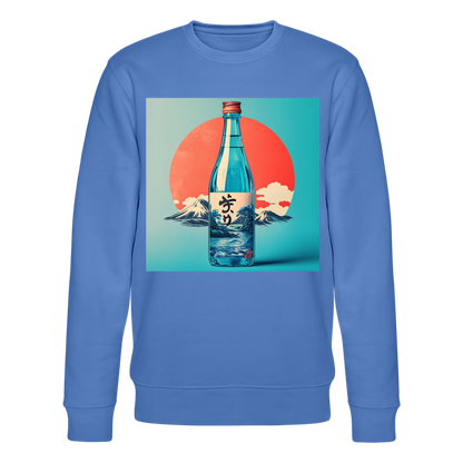 Stillhet i glas, Ekologisk sweatshirt CHANGER unisex från Stanley/Stella - blå