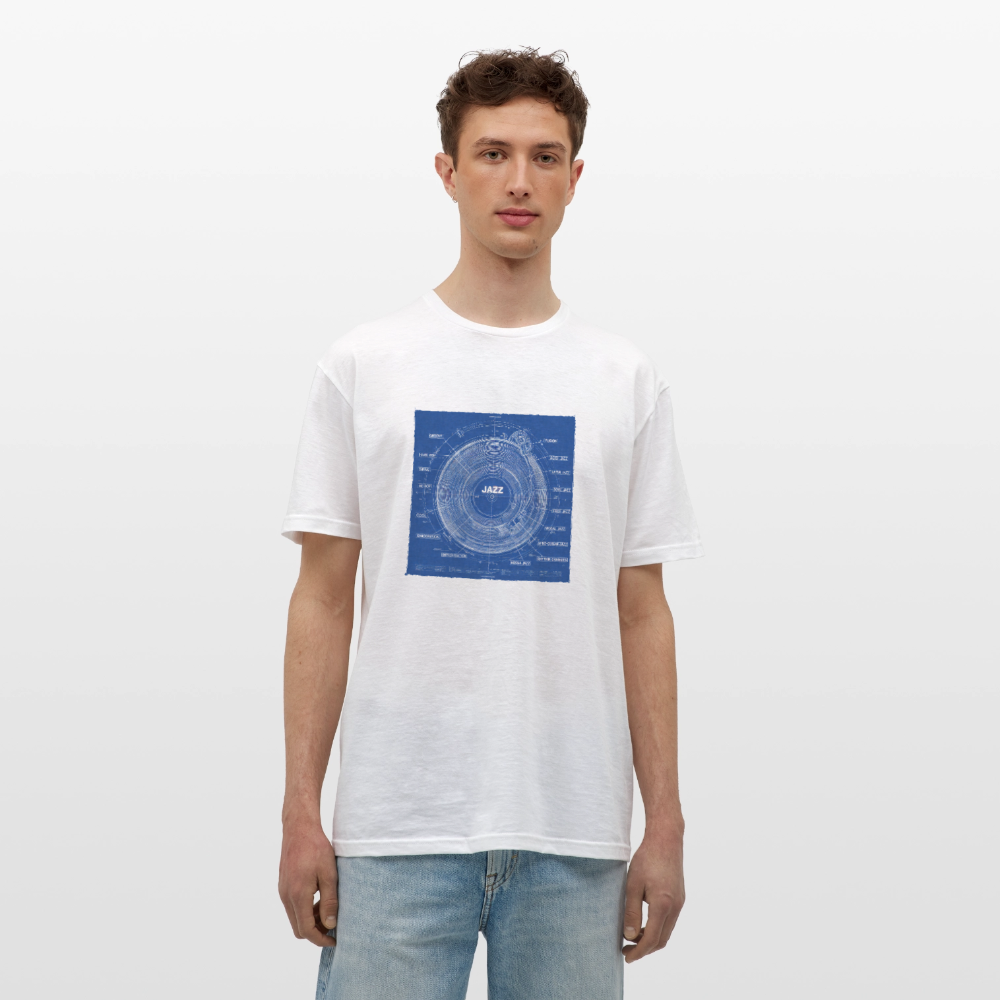 Kind of Blueprint, T-shirt unisex - vit