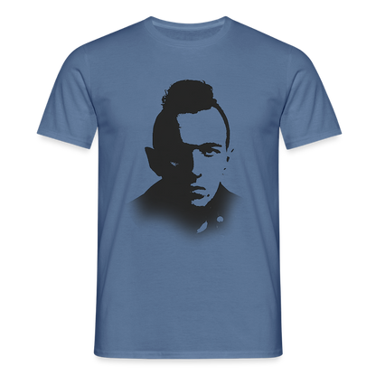 Stencil of Rebellion, T-shirt unisex - duvblå 