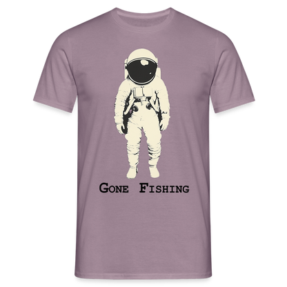 Drifting Beyond – Gone Fishing, T-shirt herr - lilagrå 