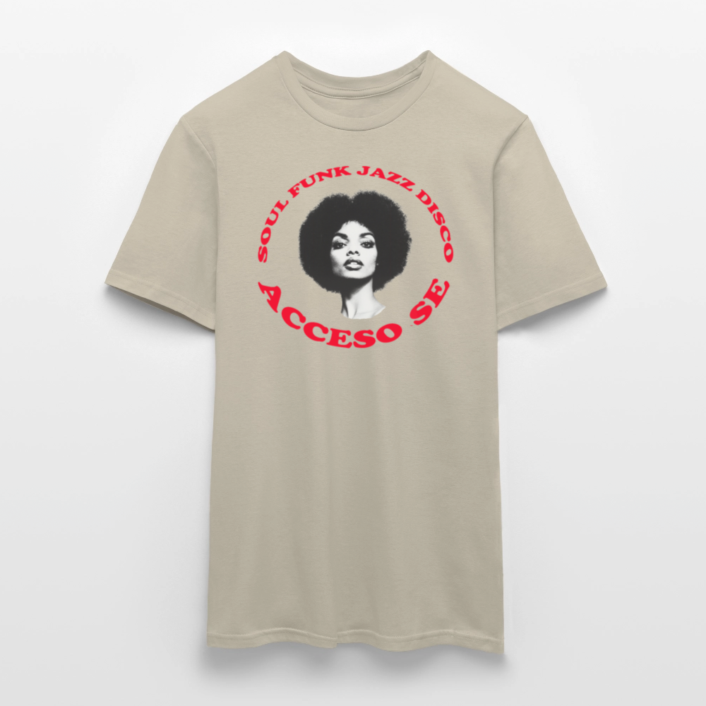 Where Music Lives – Powered by Acceso Family, T-shirt unisex - sandbeige