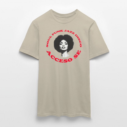 Where Music Lives – Powered by Acceso Family, T-shirt unisex - sandbeige