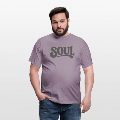 All About Soul, T-shirt unisex - lilagrå 