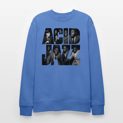 80s Club Jazzdance, Ekologisk sweatshirt CHANGER unisex från Stanley/Stella - blå