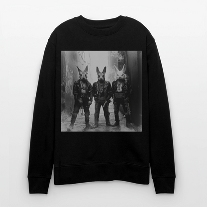 The Hare Raisers, Ekologisk sweatshirt CHANGER unisex från Stanley/Stella - svart