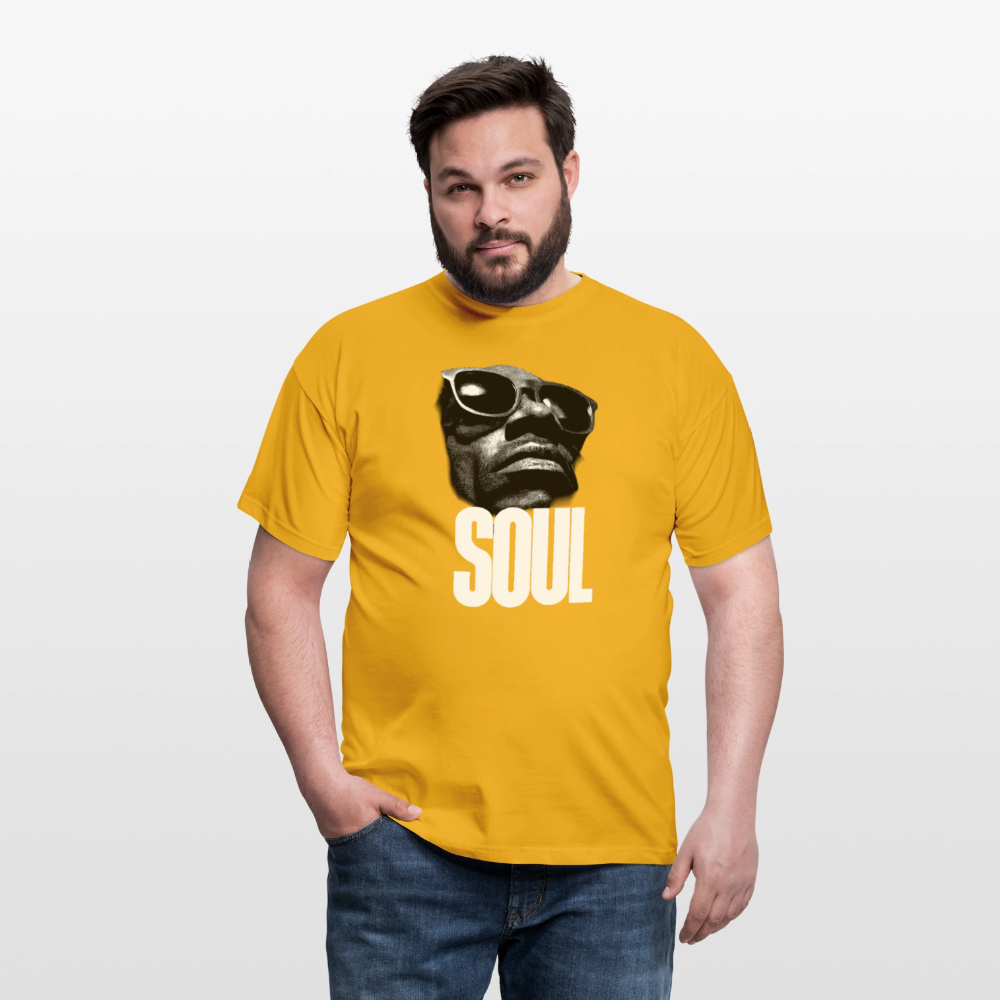 Soul Frequency, T-shirt herr - gul