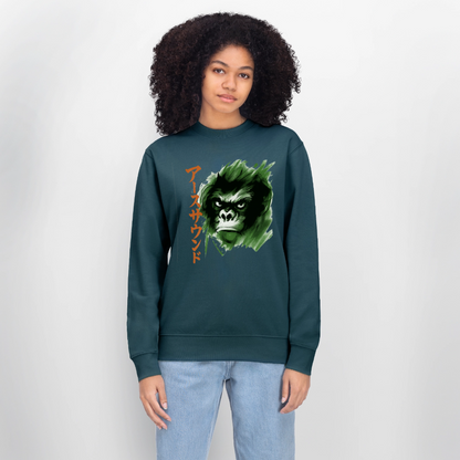 Earth Sound, Ekologisk sweatshirt CHANGER unisex från Stanley/Stella - mörk petrol