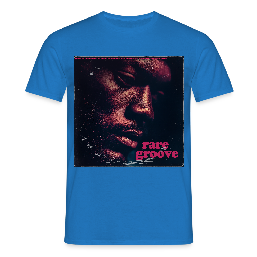 Groove Rare, T-shirt unisex - kungsblå