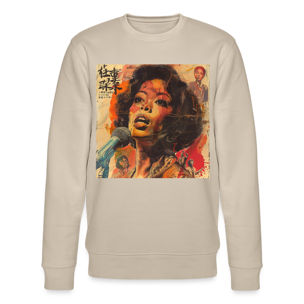 Soundtrack, Soul Undercover, Ekologisk sweatshirt CHANGER unisex från Stanley/Stella - beige