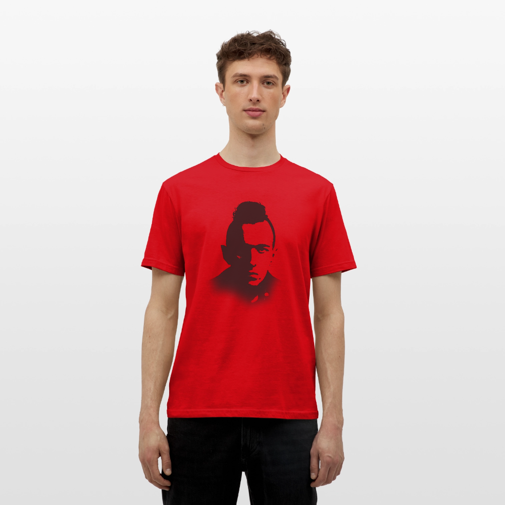 Stencil of Rebellion, T-shirt unisex - röd