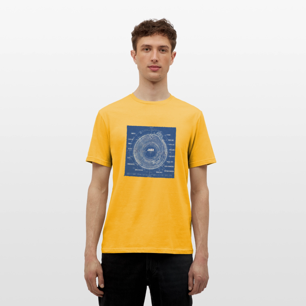 Kind of Blueprint, T-shirt unisex - gul