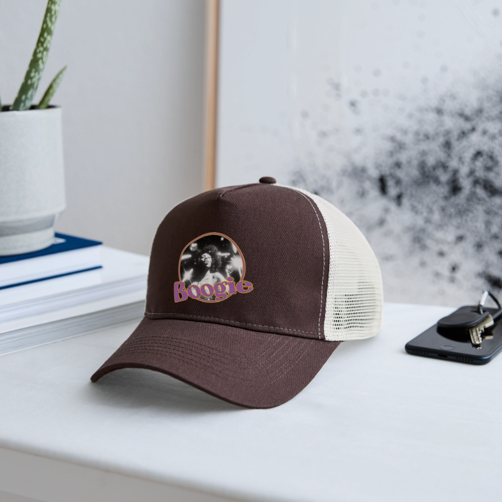 Electric Groove, Trucker Cap - brun/beige