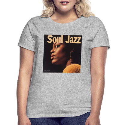 Acceso's Soul Groove: Jazz with a Beat, T-shirt dam - gråmelerad