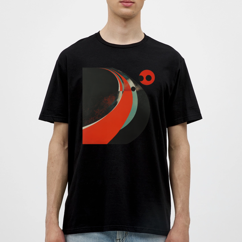 Distant Vinyl Dreams, T-shirt herr - svart