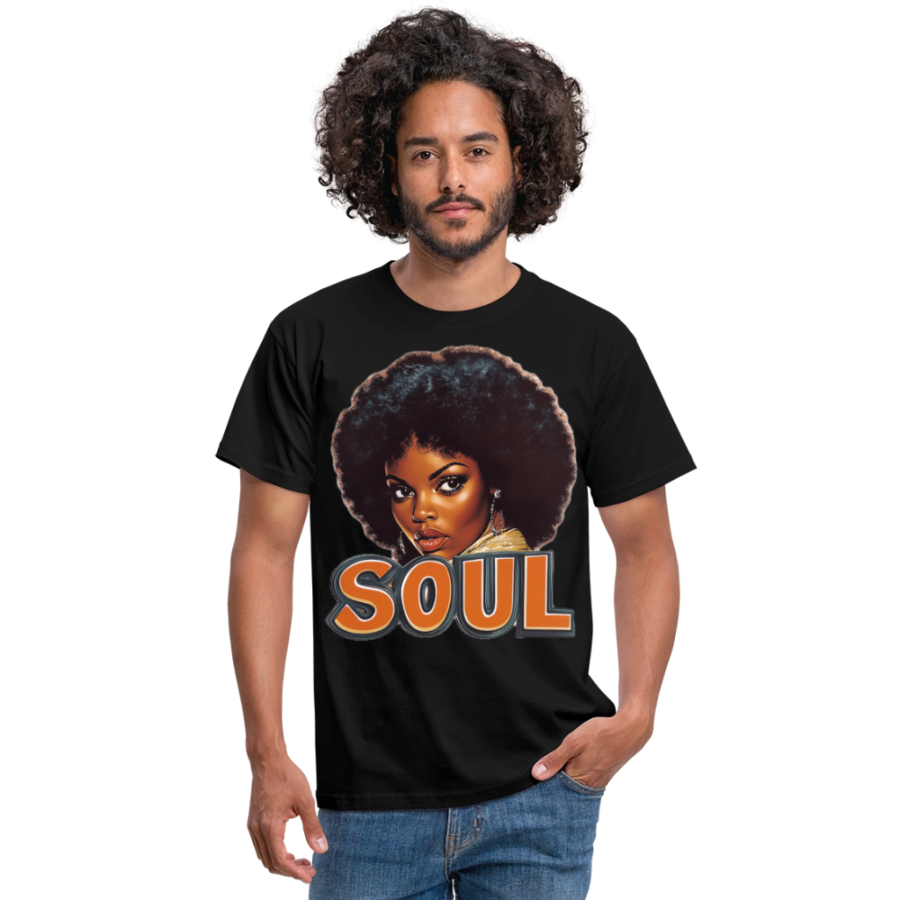 Soulful Vibes, T-shirt herr - svart