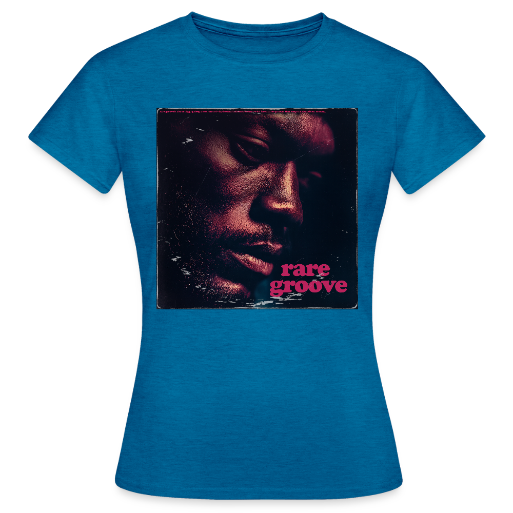 Groove Rare, T-shirt dam - antikblå safirljung
