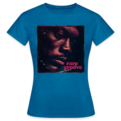 Groove Rare, T-shirt dam - antikblå safirljung