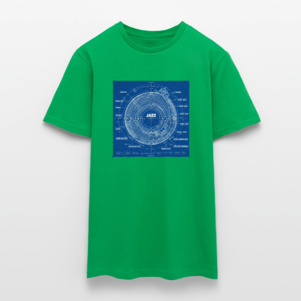 Kind of Blueprint, T-shirt unisex - kellygrön