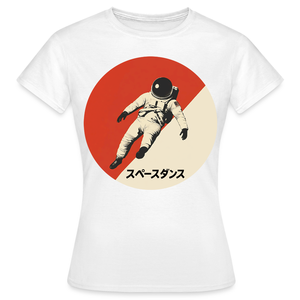 Space Dance, T-shirt dam - vit