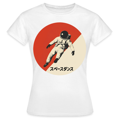 Space Dance, T-shirt dam - vit