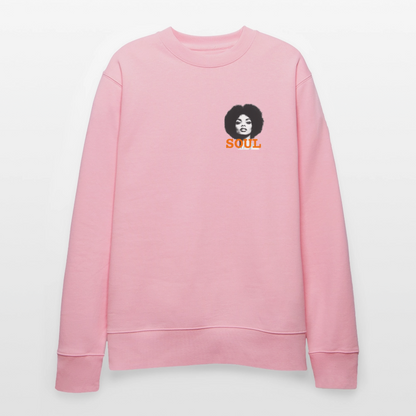 SOUL PWR, Ekologisk sweatshirt CHANGER unisex från Stanley/Stella - ljusrosa