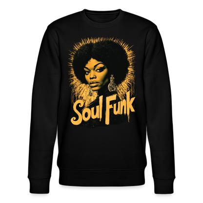 Soul Funk, Ekologisk sweatshirt CHANGER unisex från Stanley/Stella - svart