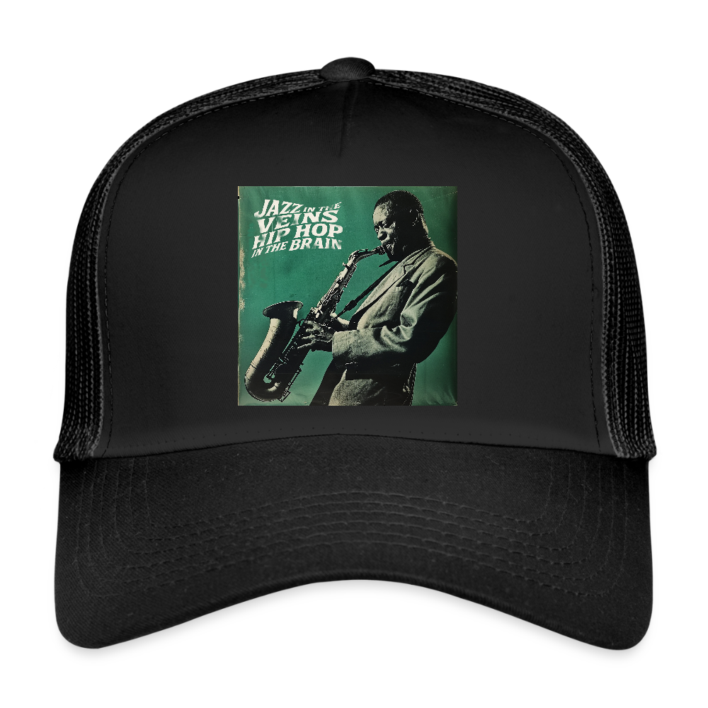 Groove in the Mind, Trucker Cap - svart/svart
