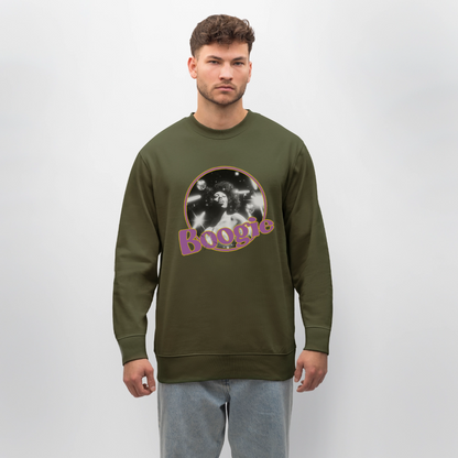 Electric Groove, Ekologisk sweatshirt CHANGER unisex från Stanley/Stella - kaki