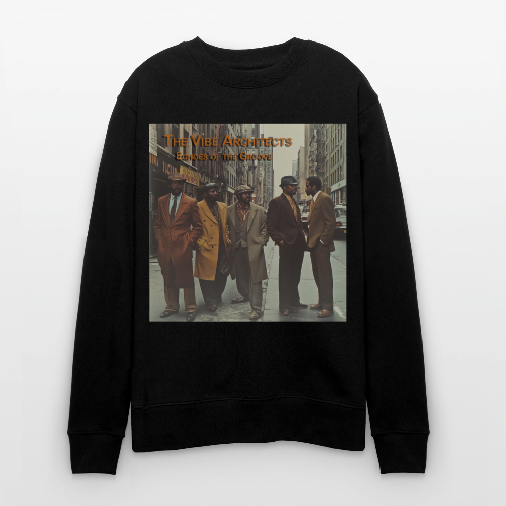 The Vibe Architects, Ekologisk sweatshirt CHANGER unisex från Stanley/Stella - svart