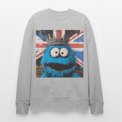 Monsters & Monarchs, Ekologisk sweatshirt CHANGER unisex från Stanley/Stella - gråmelerad