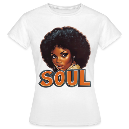 Soulful Vibes, T-shirt dam - vit