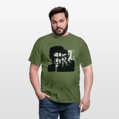 Between Breaths, T-shirt herr - Militärgrön