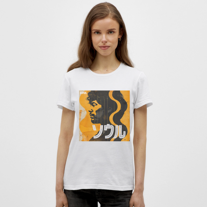 Nippon Grooves, T-shirt dam - vit