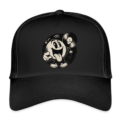 Groove Chaser, Trucker Cap - svart/svart