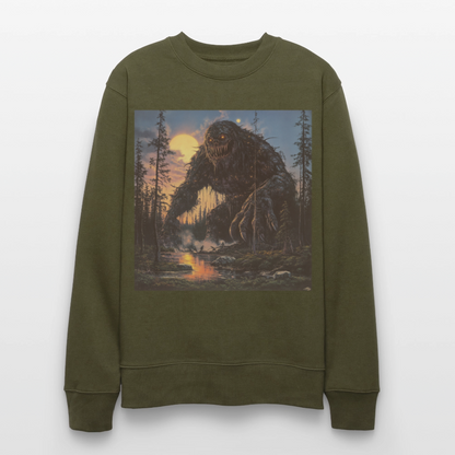 I Skuggorna av Värmland, Ekologisk sweatshirt CHANGER unisex från Stanley/Stella - kaki