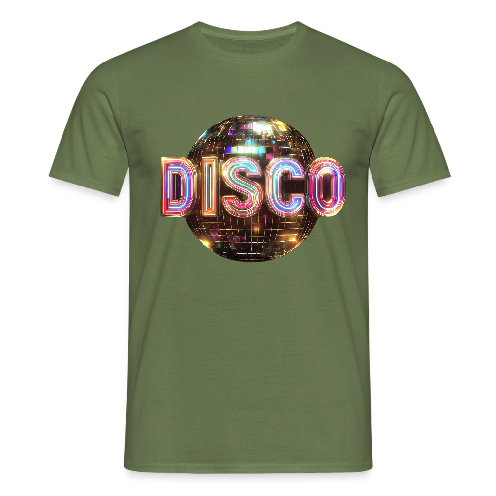 Disco Dreamscape, T-shirt herr - Militärgrön