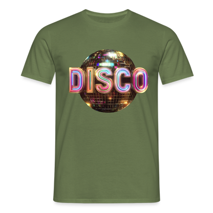 Disco Dreamscape, T-shirt herr - Militärgrön