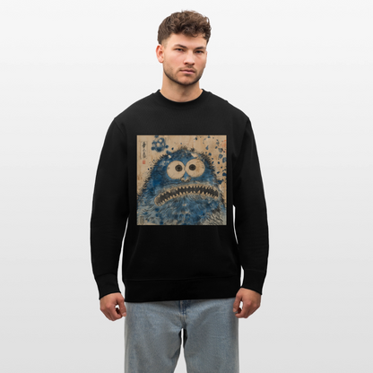 Uramiko ramlar i vattnet, Ekologisk sweatshirt CHANGER unisex från Stanley/Stella - svart