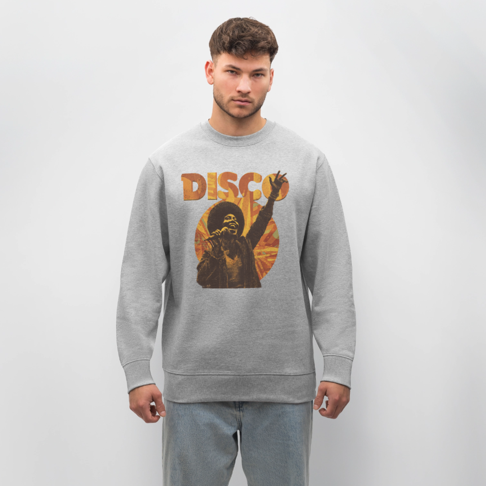 Boogie Soul, Ekologisk sweatshirt CHANGER unisex från Stanley/Stella - gråmelerad